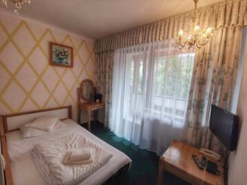 Фото номера Одноместный номер Отели типа «постель и завтрак» Adriano Spa г. Устронь 6